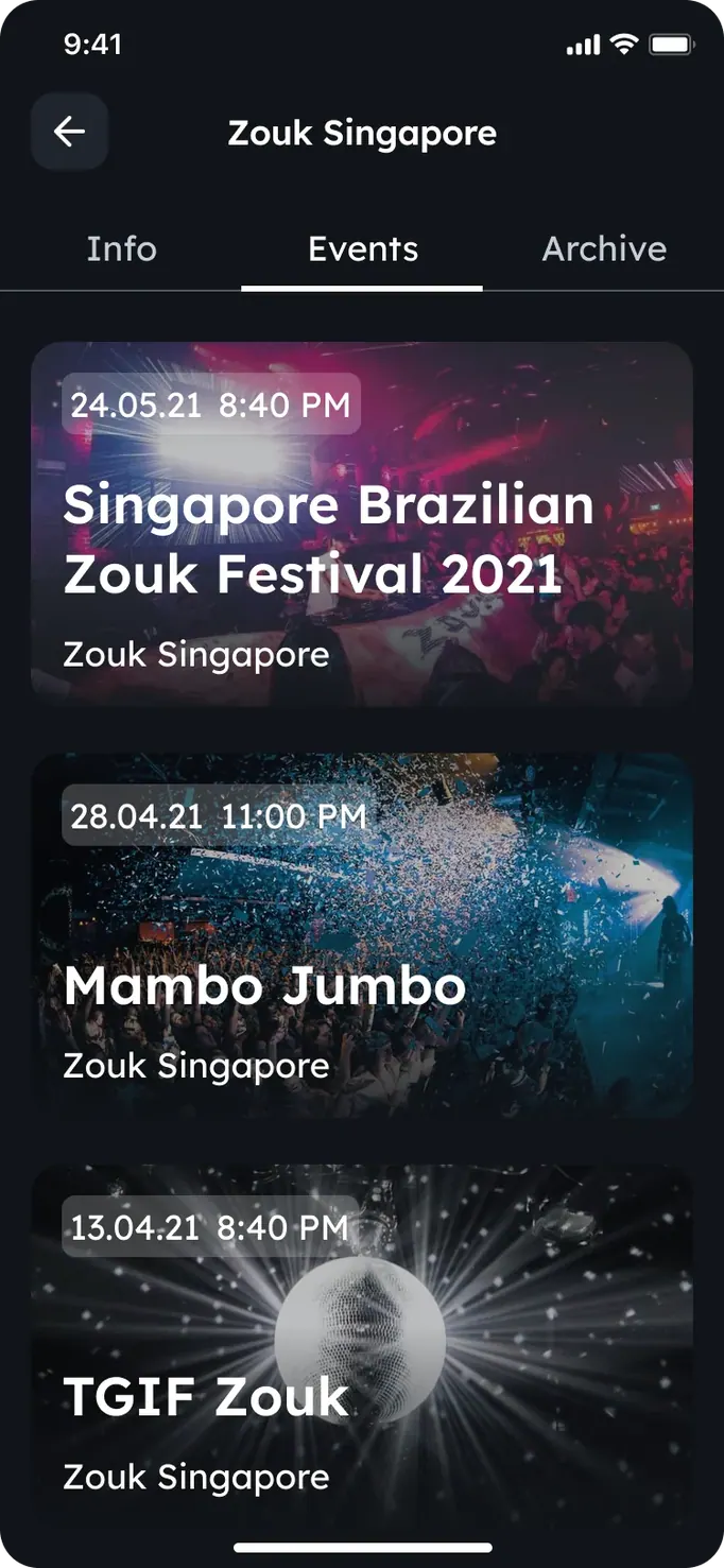 Lit: events.
